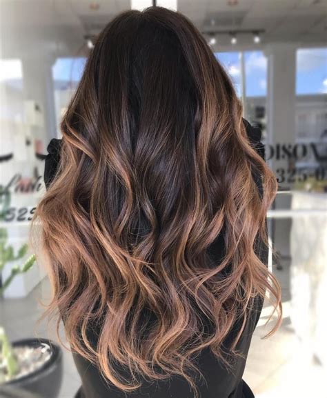 caramel highlights on dark hair|dark brown hair extensions with caramel highlights.